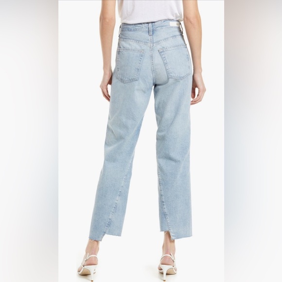AG Twisted Alexxis High Rise Vintage Fit Straight Jeans in Sphinx Wash, Size 29 - Picture 2 of 13